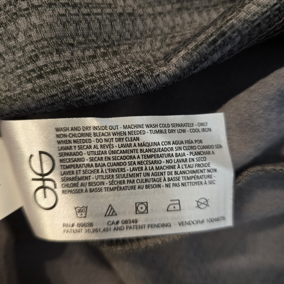 G.H. Bass Men's Quarter Zip Fleece Top Zippered Chest Pocket Size M Medium Gray - Picture 7 of 11